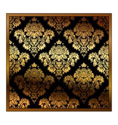 Floral background vector image