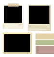 Photo set vector image
