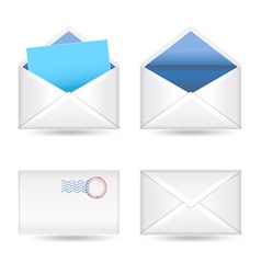 Mails set vector image