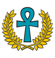 Egyptian Cross Egyptian Cross vector image