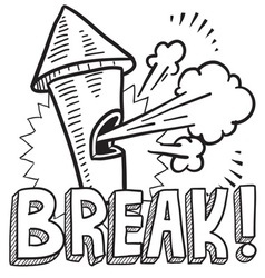 Break vector image
