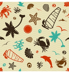 Seamless Summer Background vector image