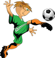 Soccer Player Soccer Player vector image