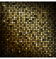 Gold disco lights - abstract background vector image