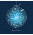 Christmas ball vector image