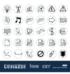 Media web icons set vector image