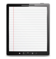 Tablet Computer vector image