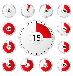 Timers vector image