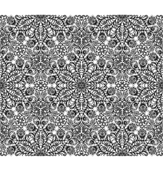 Seamless floral pattern vector image