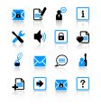 Web icons vector image