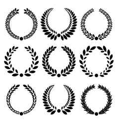 Laurel wreath vector image
