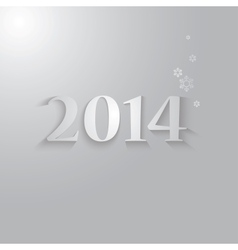 New Year 2014 design New Year 2014 design vector image