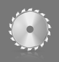Saw blade icon vector image