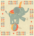Vintage circus vector image