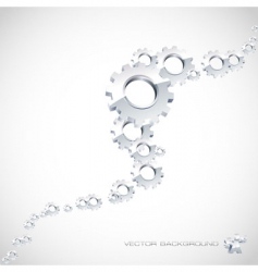 Gears vector image