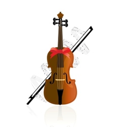 Violine vector image