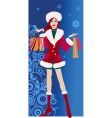 Christmas shopping Christmas shopping vector image