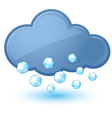 Cloud vector image