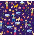Seamless pattern vector image