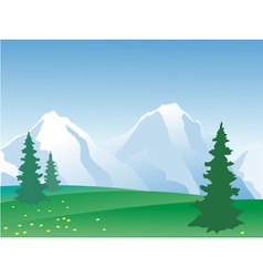 Mountains Royalty Free Vector Image - VectorStock