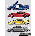 Cars series set 2 vector image