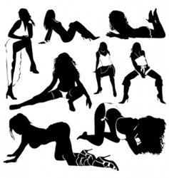 Sexy women Sexy women vector image