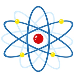 Colorful Atom vector image