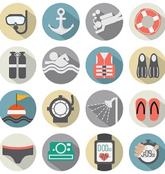 Swimming pool vector by malvino - Image #820716 - VectorStock