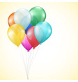Balloons vector image