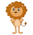 A lion vector image
