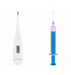 Clinical tools vector image
