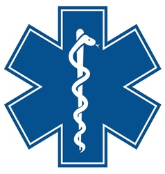 Emergency Medical Symbol vector image