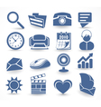 Technology set of icons vector image