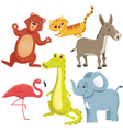 Collection of animals vector image