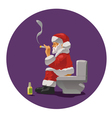 Santa vector image