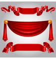 Ribbon red Ribbon red vector image
