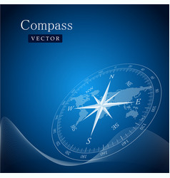 Compass vector image