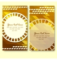 Abstract creative business cards set Abstract creative business cards set vector image