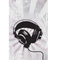 Funky headphones vector image