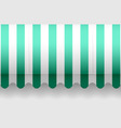 Seamless awning vector image