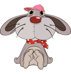 Rabbit toy cartoon Royalty Free Vector Image - VectorStock