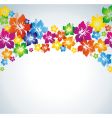 Hibiscus background vector image