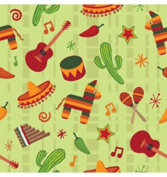 Mexican pattern vector image