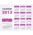 Calendar 2013 new vector image