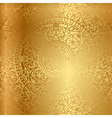 Gold background oriental decoration vector image