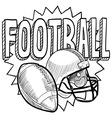 Football vector image
