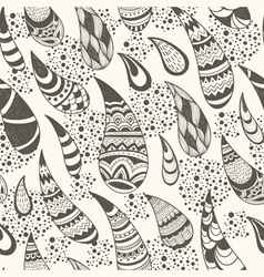 Seamless paisley pattern vector image