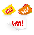 Grateful cards vector image