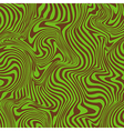 Groovy Warped Retro Stripes vector image