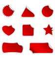 Labels vector image